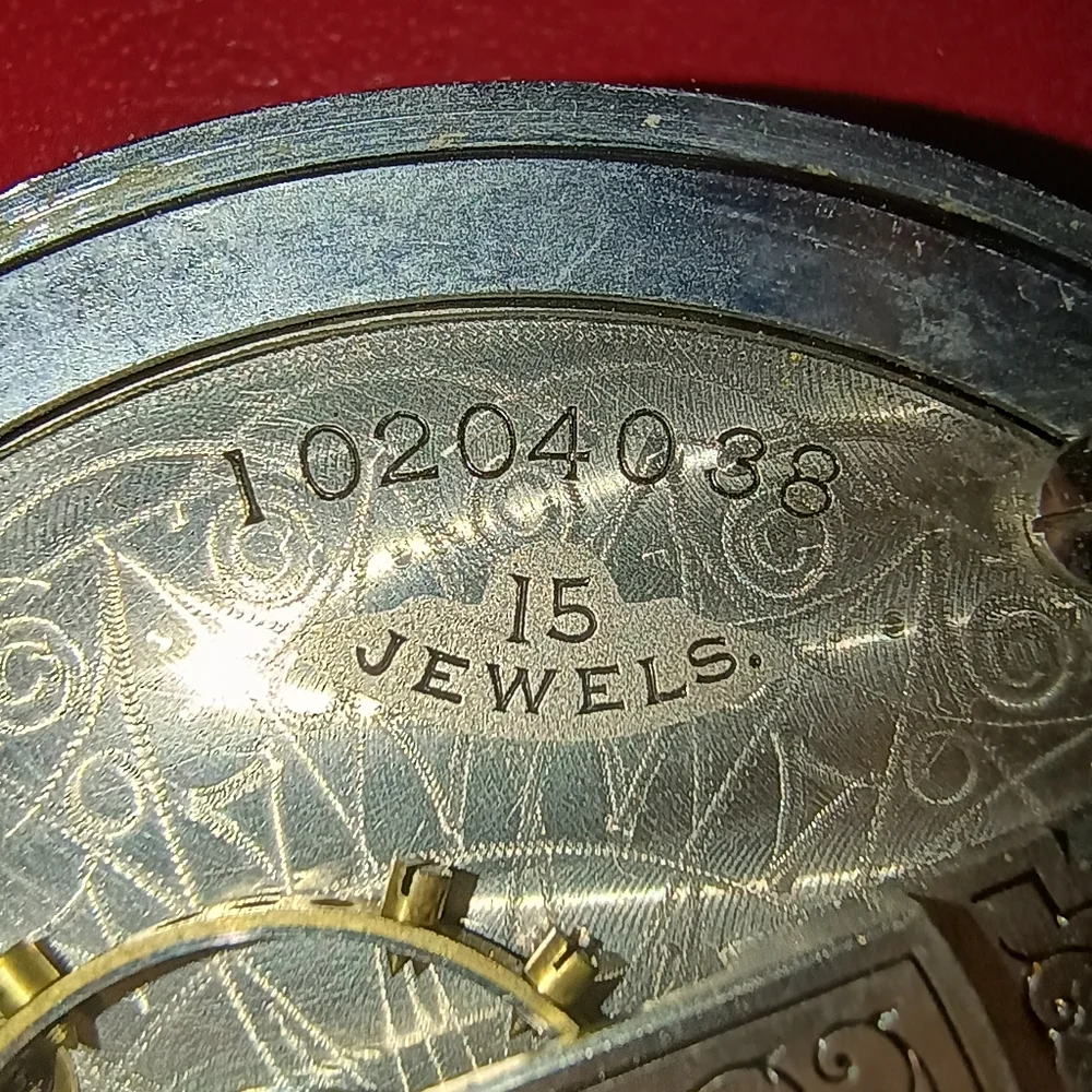 1901 Waltham American Pocketwatch, 15 jewel.